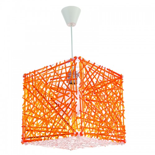 InLight Κρεμαστό φωτιστικό από πορτοκαλί plexiglass (4339-Πορτοκαλί)