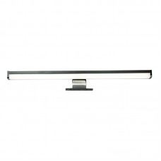 InLight Επιτοίχιο φωτιστικό LED 10W 4000K από πλαστικό σε χρώμιο απόχρωση D:40cm (1043-Β)