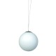 InLight Κρεμαστό φωτιστικό από λευκή οπαλίνα 1XE27 D:40cm (4253-Β)