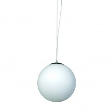 InLight Κρεμαστό φωτιστικό από λευκή οπαλίνα 1XE27 D:30cm (4253-Γ)