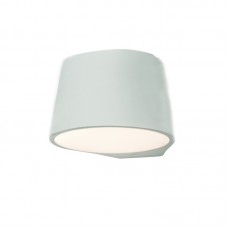 InLight Επιτοίχιο φωτιστικό λευκό από γύψο 1XE14 D:15,5cm (43375)