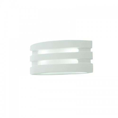 InLight Επιτοίχιο φωτιστικό λευκό από γύψο 1XE14 D:28cm (43390) InLight Επιτοίχιο φωτιστικό λευκό από γύψο 1XE14 D:28cm (43390)