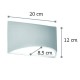 InLight Επιτοίχιο φωτιστικό λευκό από γύψο 1XG9 D:20cm (43415)
