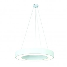 InLight Κρεμαστό φωτιστικό LED 50W 4000K σε λευκή απόχρωση D:80cm (6171-80-WH)