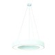 InLight Κρεμαστό φωτιστικό LED 50W 4000K σε λευκή απόχρωση D:80cm (6171-80-WH)