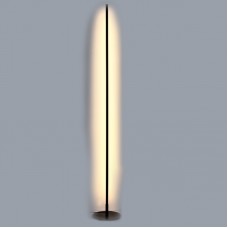 InLight Επιδαπέδιο φωτιστικό LED 24W 3000K από μαύρο μέταλλο D:150cm  (45012)