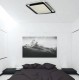 InLight Πλαφονιέρα οροφής LED 60W 3CCT από αλουμίνιο σε μαύρη απόχρωση D:43cm (42171-Μαύρο)