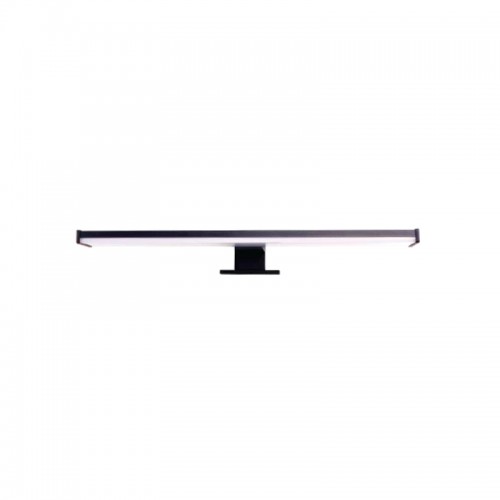 InLight Επιτοίχιο φωτιστικό LED 12W 4000K από πλαστικό σε μαύρη απόχρωση D:60cm (1047-Α)