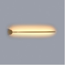 InLight Επιτοίχιο φωτιστικό LED 7W 3000K από χρυσαφί μέταλλο D:60cm (43015-GL)