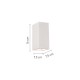 InLight Επιτοίχιο φωτιστικό λευκό από γύψο 2XGU10 D:16cm (43033) InLight Επιτοίχιο φωτιστικό λευκό από γύψο 2XGU10 D:16cm (43033)