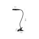 InLight Φωτιστικό LED 7W 3CCT (by switch) με κλίπ σε λευκό χρώμα D:38cm (3044-WH)