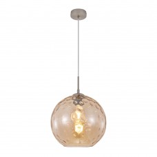 InLight Κρεμαστό φωτιστικό από μελί γυαλί 1XE27 D:30cm (4039-A-Amber)