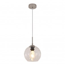 InLight Κρεμαστό φωτιστικό από διάφανο γυαλί 1XE27 D:18cm (4039-B-Transparent)