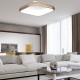 InLight Πλαφονιέρα οροφής LED 40W 3CCT από χρυσαφί μέταλλο και λευκό ακρυλικό D:45cm (42031-Golden) InLight Πλαφονιέρα οροφής LED 40W 3CCT από χρυσαφί μέταλλο και λευκό ακρυλικό D:45cm (42031-Golden)