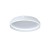 InLight Πλαφονιέρα οροφής LED 65W 3CCT από λευκό μέταλλο και ακρυλικό D:50cm (42032-White)