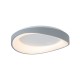 InLight Πλαφονιέρα οροφής LED 72W 3CCT από γκρί μέταλλο και λευκό ακρυλικό D:52cm (42033-Gray)