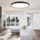InLight Πλαφονιέρα οροφής LED 36W 3CCT (by switch on base) από λευκό μέταλλο και ακρυλικό D:60cm (42035-B-White) InLight Πλαφονιέρα οροφής LED 36W 3CCT (by switch on base) από λευκό μέταλλο και ακρυλικό D:60cm (42035-B-White)