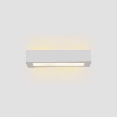 Inlight Επιτοίχιο φωτιστικό λευκό από γύψο 2xE14 D:36cm (43049-B-White) Inlight Επιτοίχιο φωτιστικό λευκό από γύψο 2xE14 D:36cm (43049-B-White)