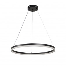 InLight Κρεμαστό φωτιστικό LED 45W 3CCT (by switch on base) D:60cm (6095-C-Black)