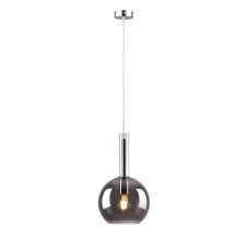 Inlight Κρεμαστό φωτιστικό από φιμέ γυαλί 1XE27 D:20x36cm (4080)