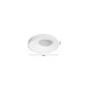 Inlight Πλαφονιέρα οροφής LED 36W 3CCT από γκρί μέταλλο και ακρυλικό D:48cm (42040-Grey)