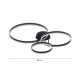 Inlight Φωτιστικό οροφής LED 75W 3CCT (by switch on base) D:80cm (6094-A-Golden)