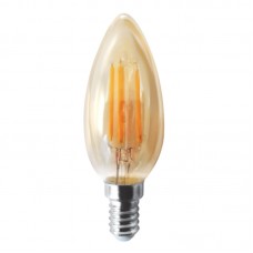 InLight Ε14 LED Filament C35 5watt Dimmable με μελί κάλυμμα (7.14.05.20.1 )