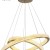 SE LED 60+80 ELYSIA GOLD MATTE 147W, 3CCT with Remote Control + Memory, IP20, 2 YEARS WARRANTY